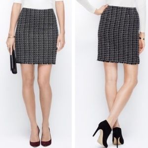 Ann Taylor Tweed Skirt